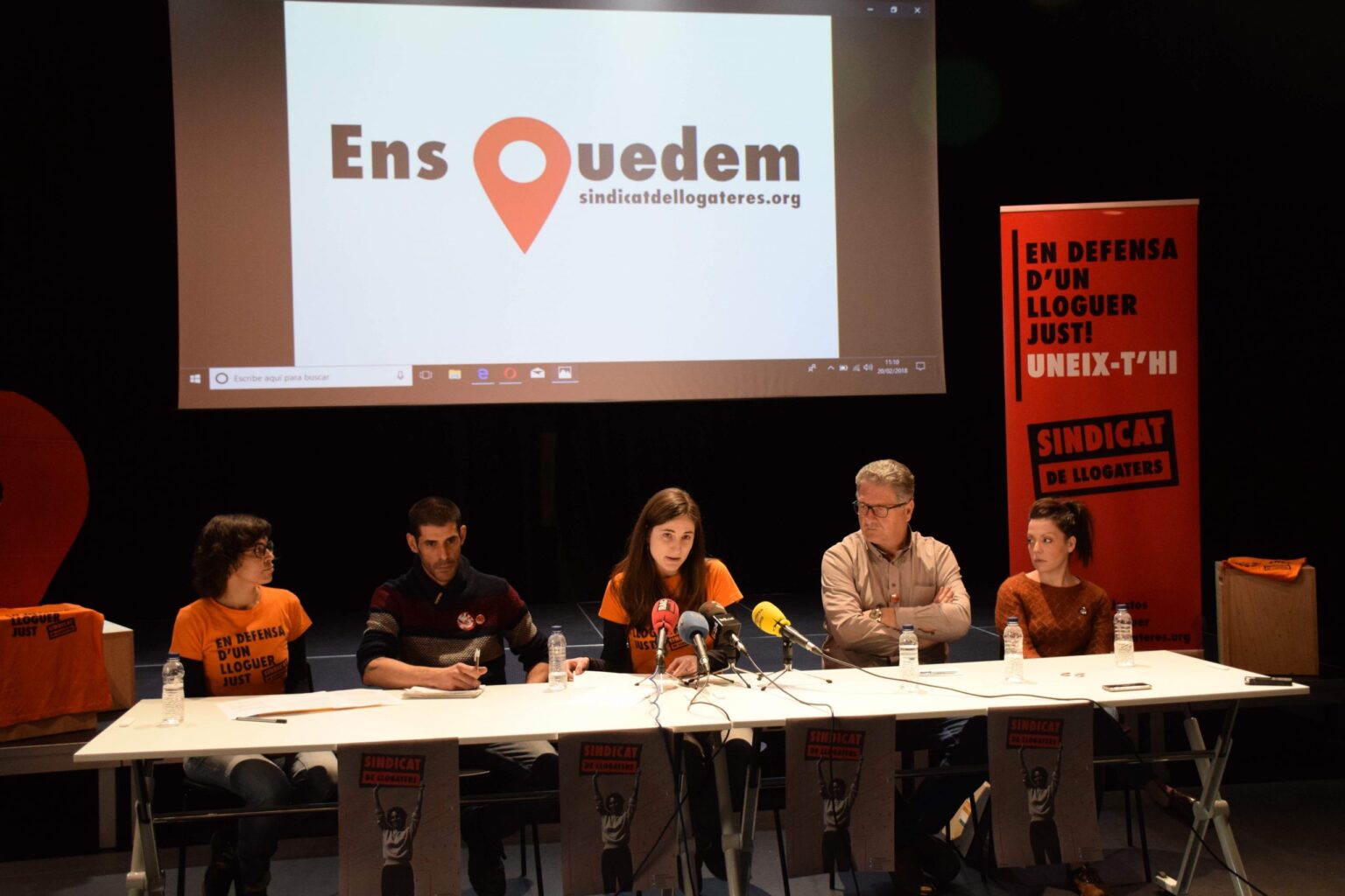 El Sindicato de Inquilinos denuncia que diez fondos buitres y empresas inversoras acumulan más de 3.000 pisos en Barcelona