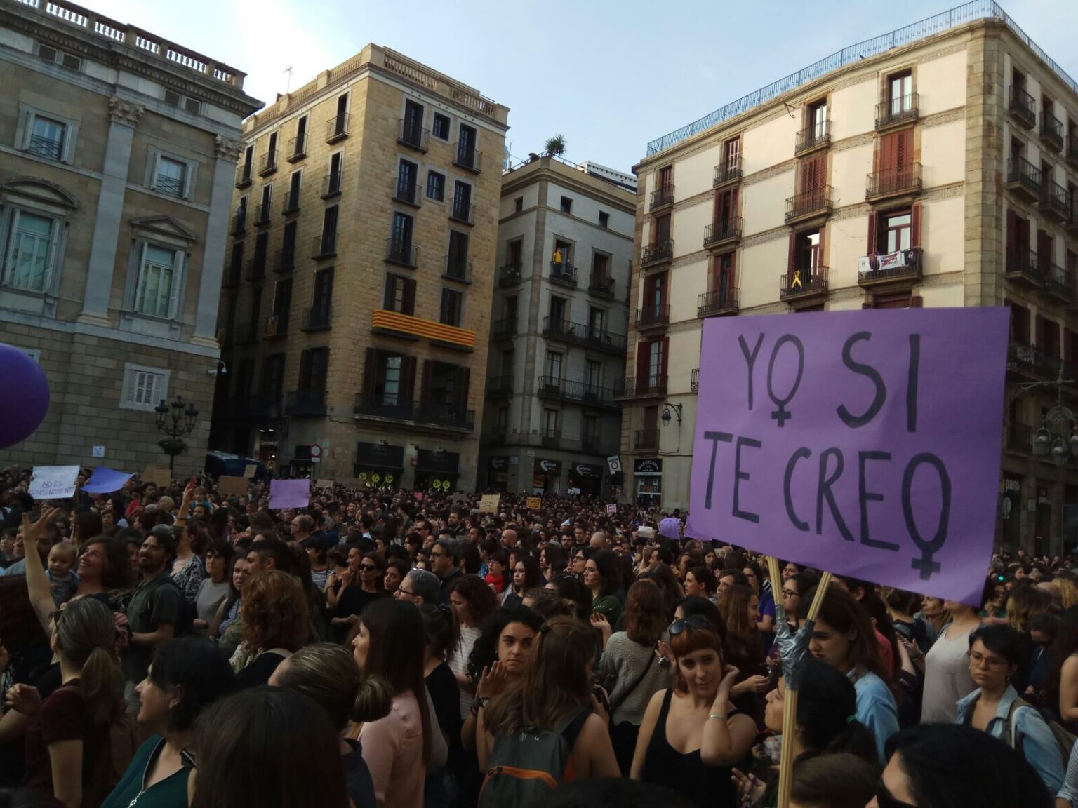 Grito unánime en las calles contra la sentencia de ‘la manada’: “No es abuso, es violación”
