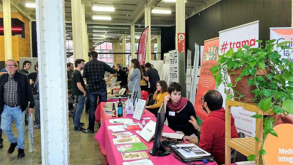 Más de 11.000 asistentes en los actos de la edición de 2018 de la Feria de la Economía Solidaria de Catalunya