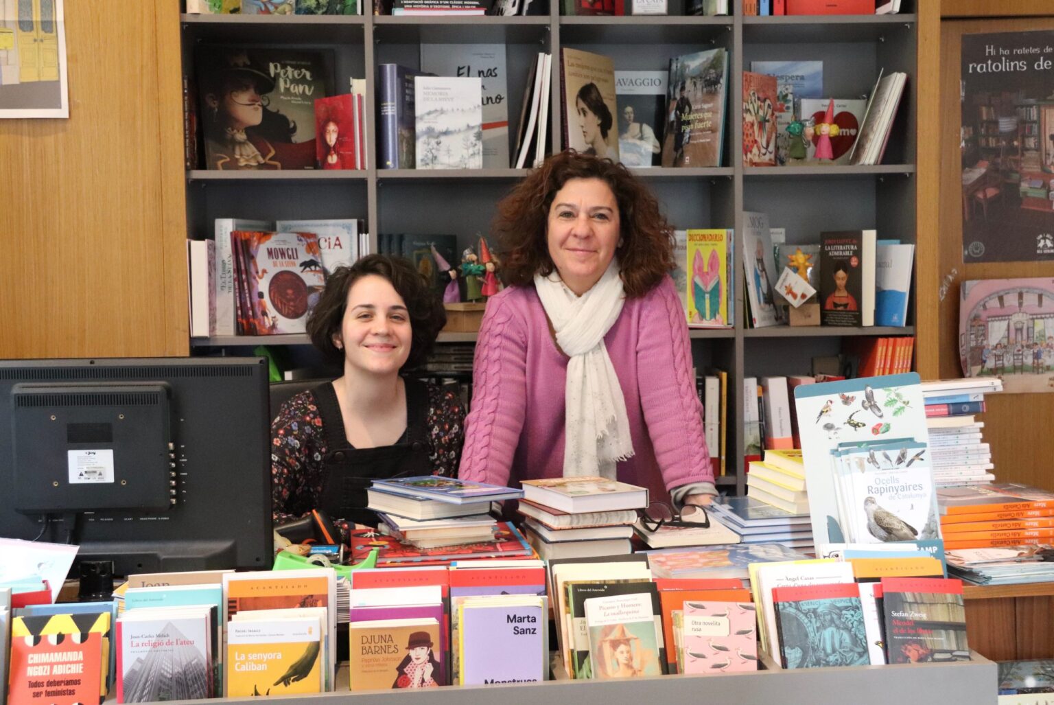 Barrio y lecturas A Peu de Pàgina