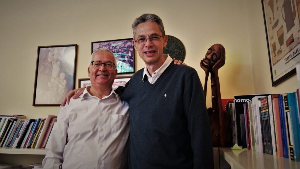 “L’Estat d’Israel està al servei de determinats interessos, que són els que dominen el món” Ibrahim Beisani - Laurent Cohen Foto: Sandra Vicente