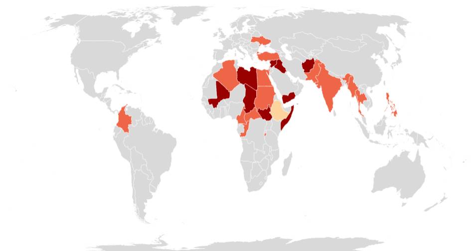 Siria, Afganistán y Yemen sufren los conflictos más letales en el mundo