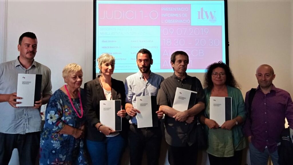 La plataforma International Trial Watch apunta que “España se ha convertido en un país desobediente de los Derechos Humanos”