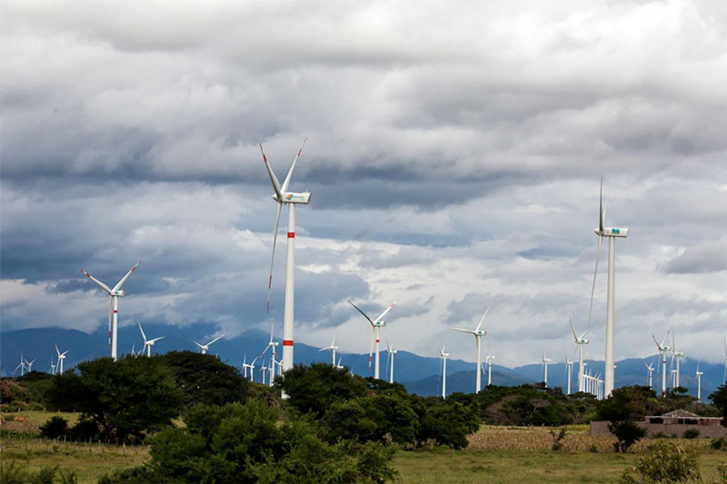 El viento, un negocio español en México