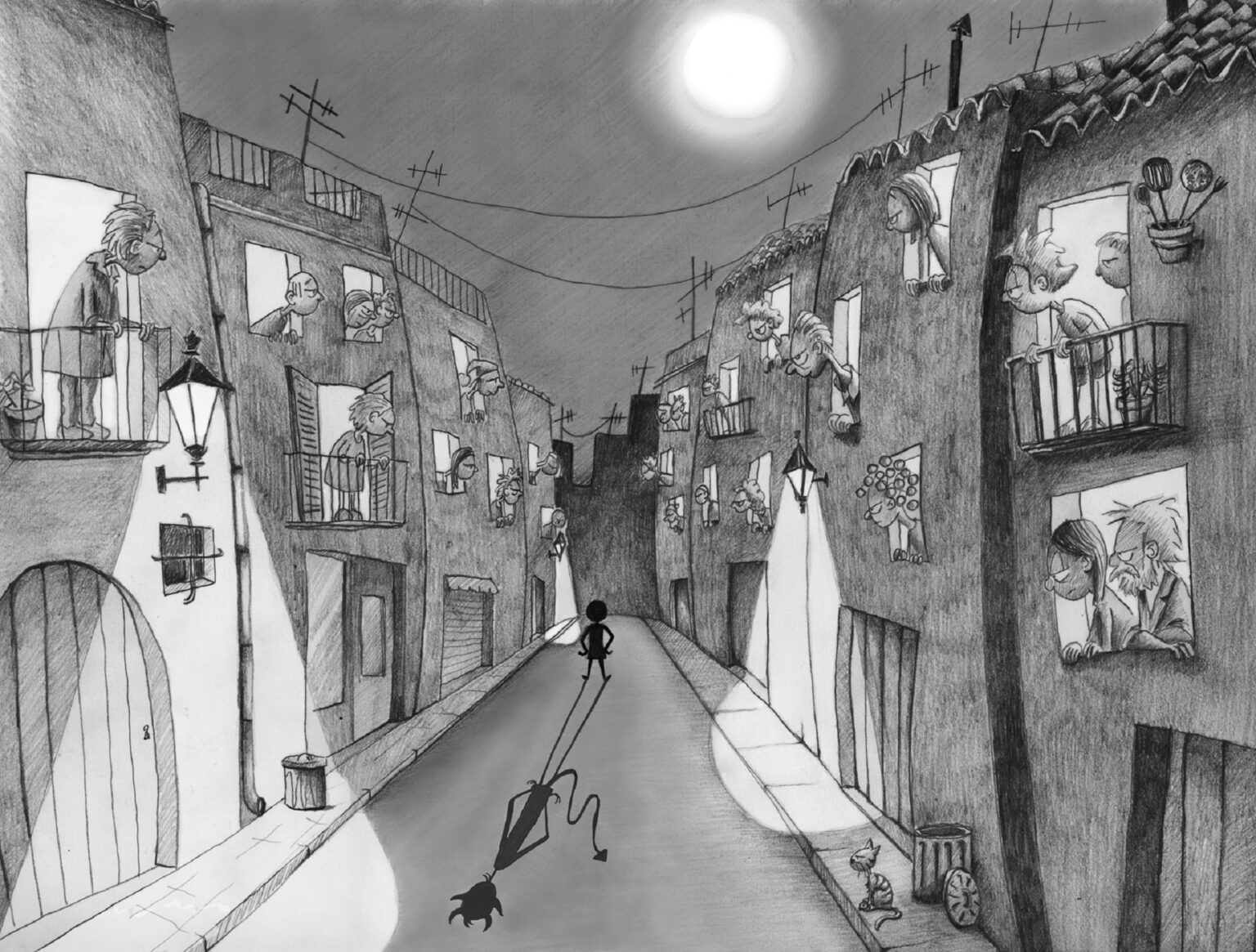 El balcón indiscreto