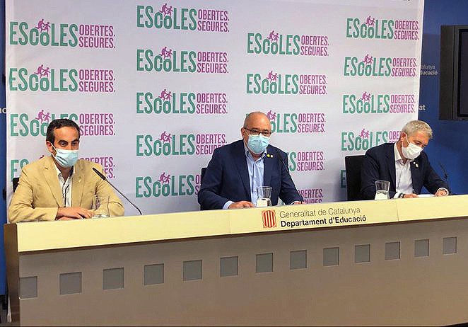 Los Departamentos de Educación y Salud establecen qué deberá hacer la escuela ante un caso de Covid