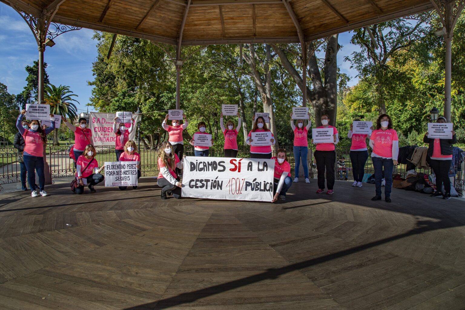 El SAD segueix exigint la municipalització mentre denuncia falta de seguretat a la feina