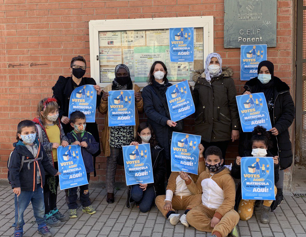 Si votes aquí, matricula els teus fills i filles aquí: el crit de les escoles segregades
