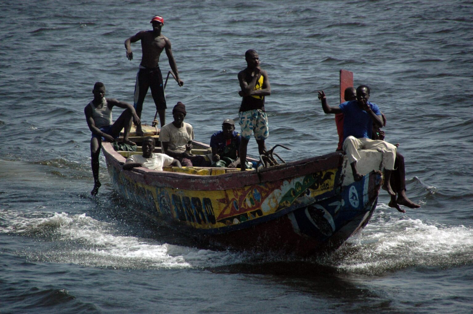 “El expolio extranjero en Senegal nos fuerza a migrar: Por eso estamos aquí”.