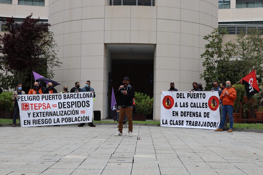 La CGT en TEPSA consigue una reunión con la Autoridad Portuaria por denuncias de inseguridad
