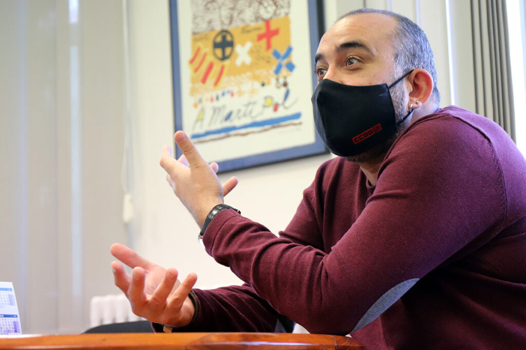 Javier Pacheco: “Les administracions han d’apostar per la sobirania industrial i per una sortida a la crisi que no deixi ningú enrere”