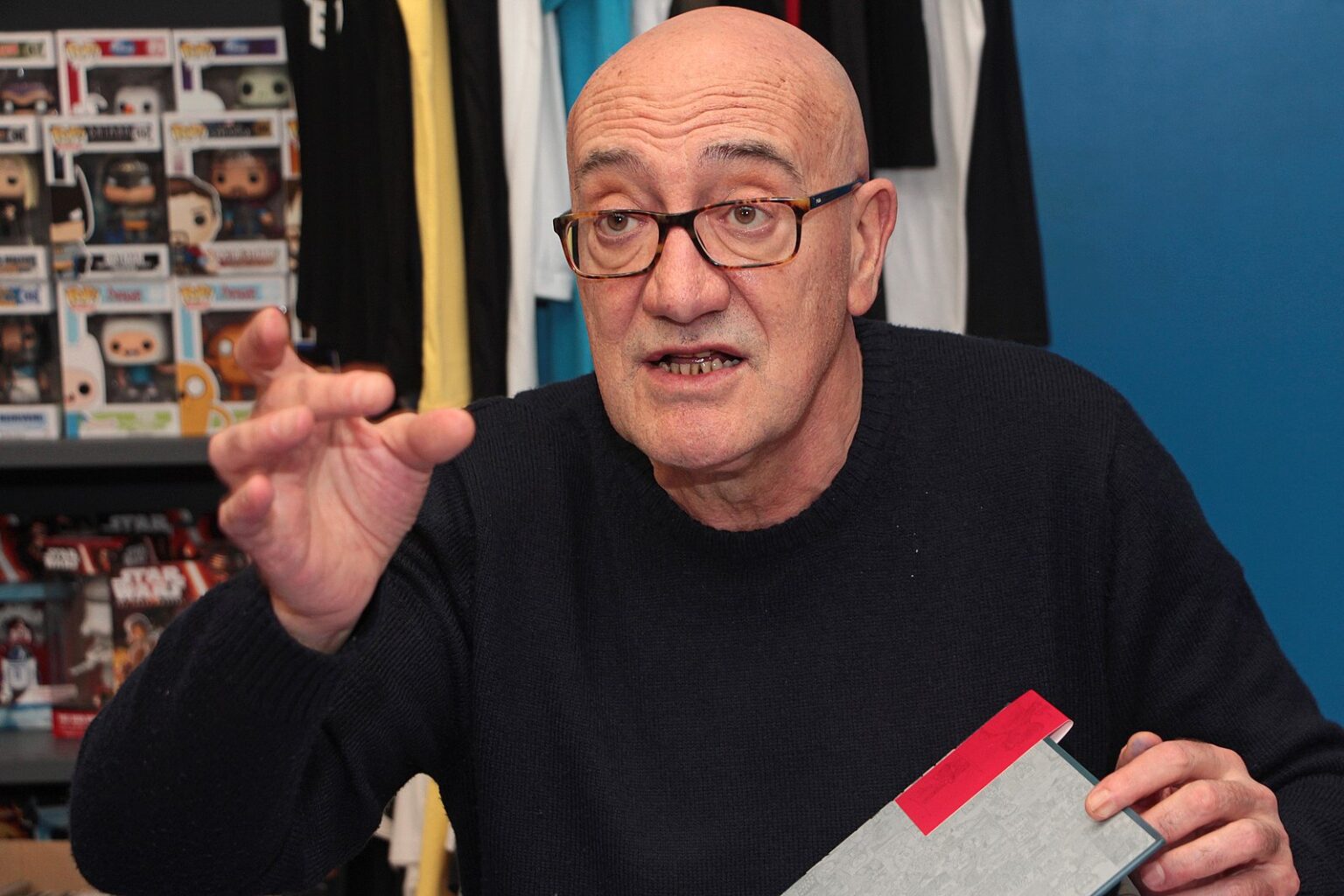 Antonio Altarriba: “El díptic dels meus pares és molt emocional i la trilogia del ‘jo’ implacable en la seva visió del món”