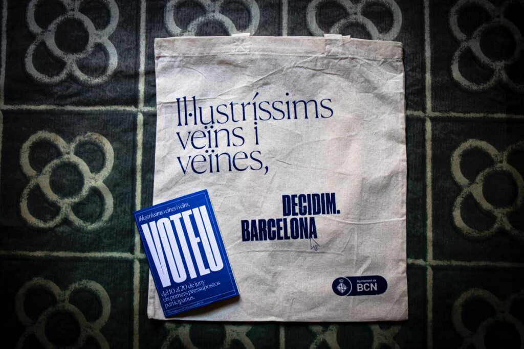 Los presupuestos participativos del Ayuntamiento de Barcelona despegan