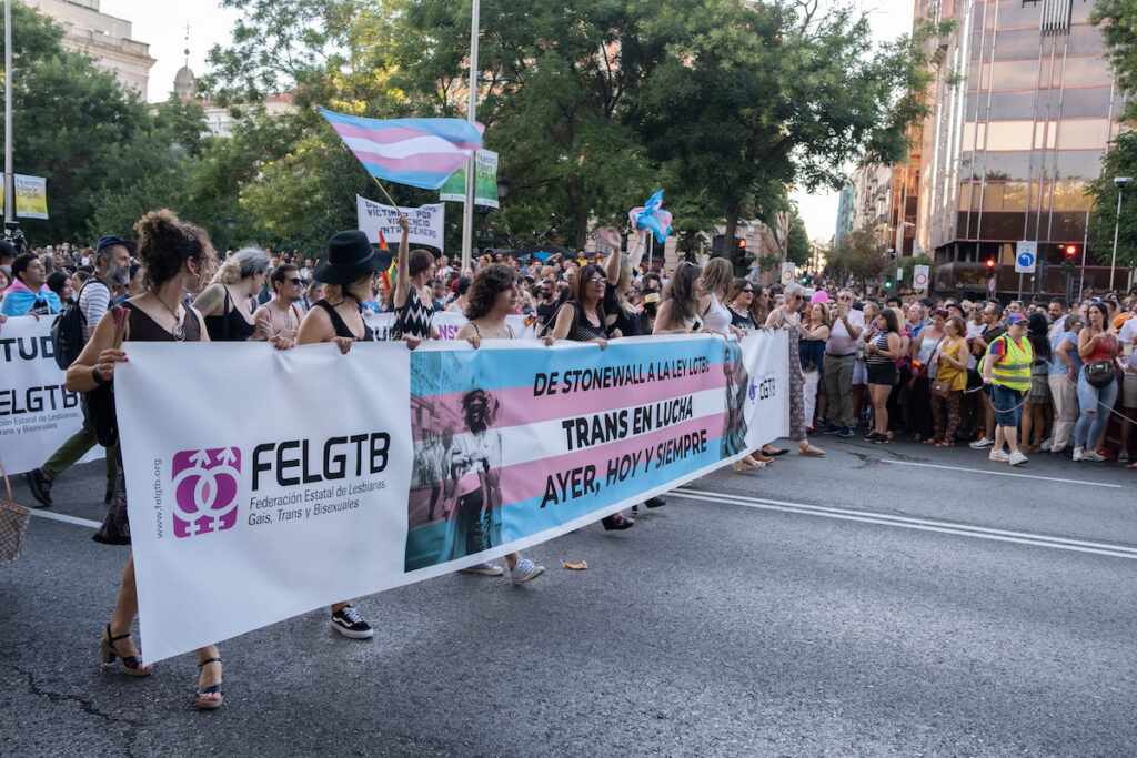 Llega la ley Trans, pero no para todes