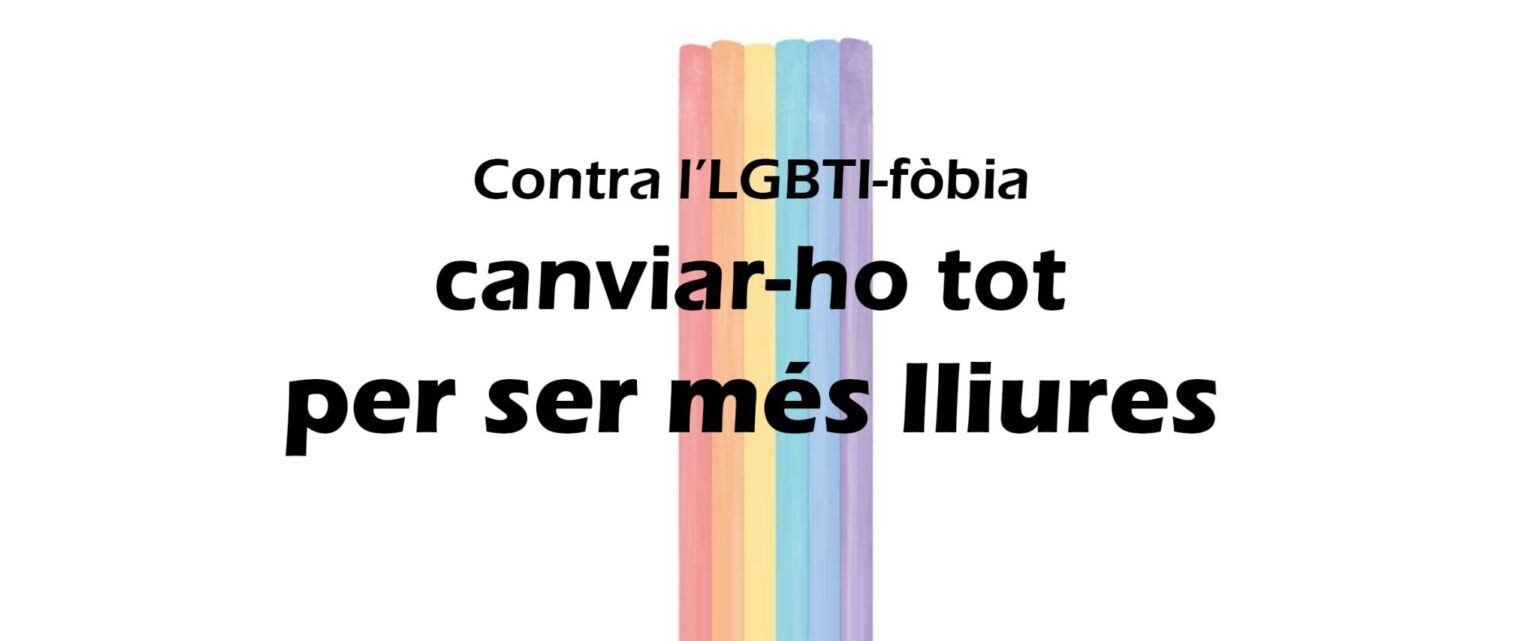 La societat reclama una resposta no punitiva i transformadora a les agressions LGBTIfòbiques