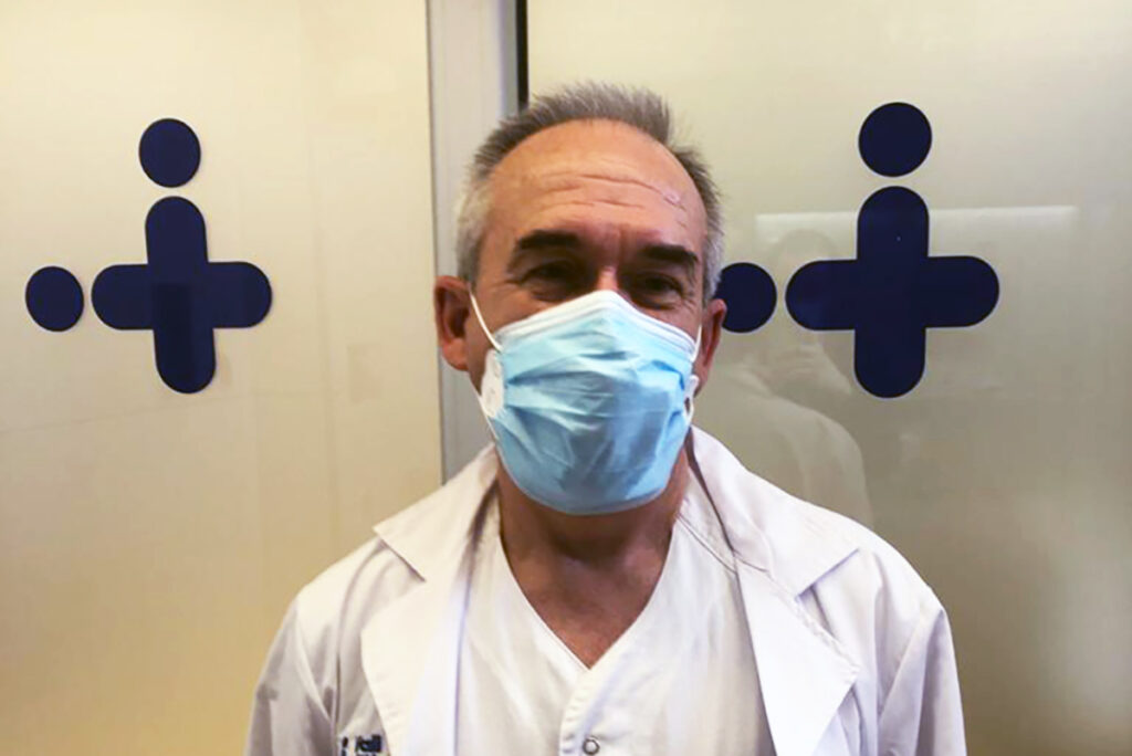 Doctor Joaquim Serra, de abuelo jubilado a volver al hospital
