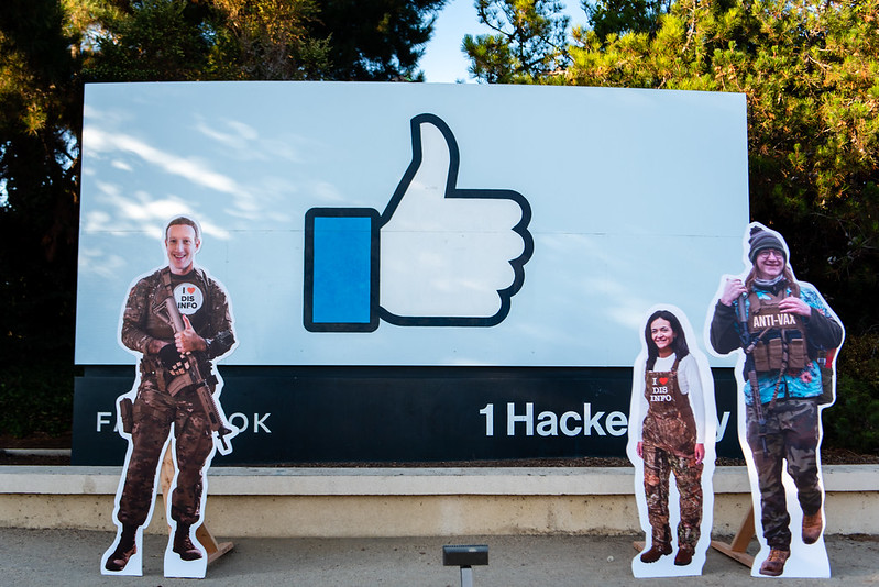 Facebook, «una amenaza para la acción climática»