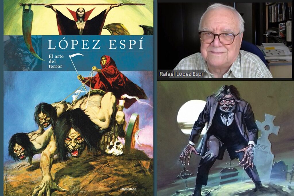 Rafael López Espí: «La clave de la ilustración de una portada es el argumento»