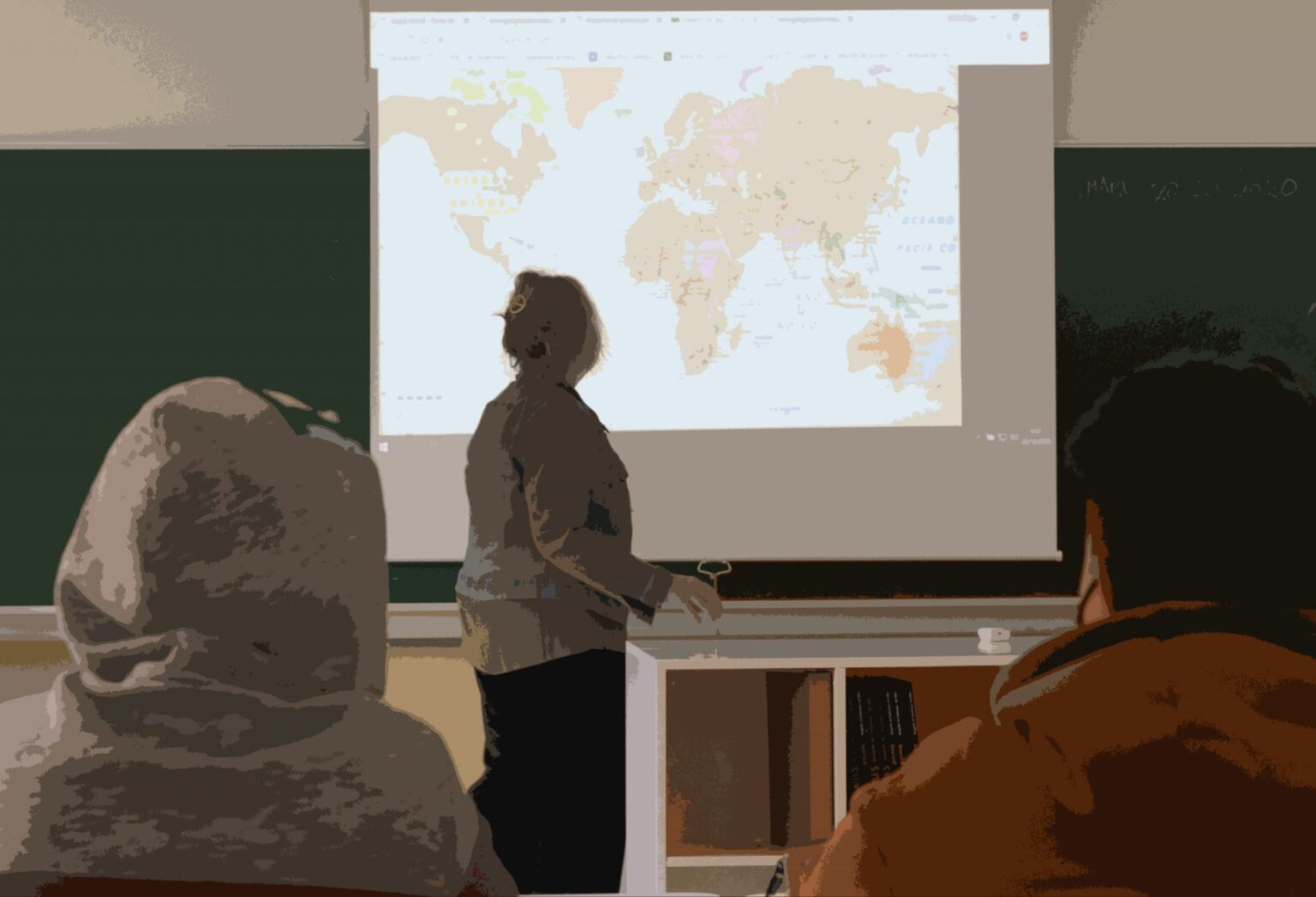 Maestros, por favor, ¡hablad de política!