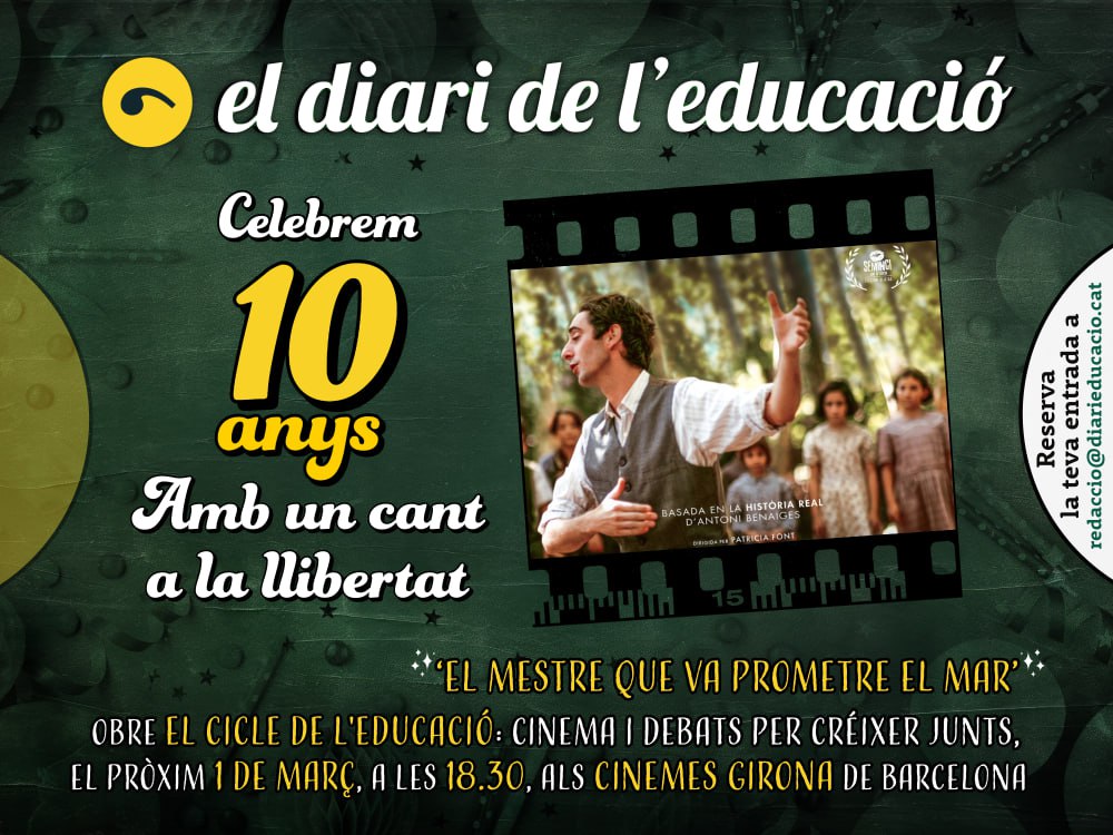 Una tarde de educación y libertad en los cines Girona