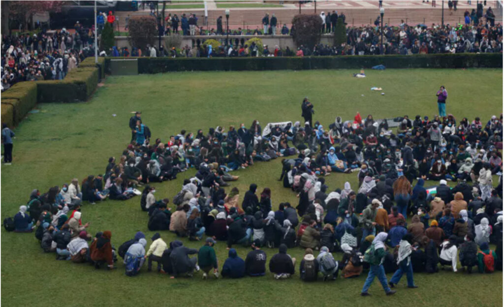 Las protestas a favor de Gaza se siguen extendiendo a campus universitarios de EE.UU.
