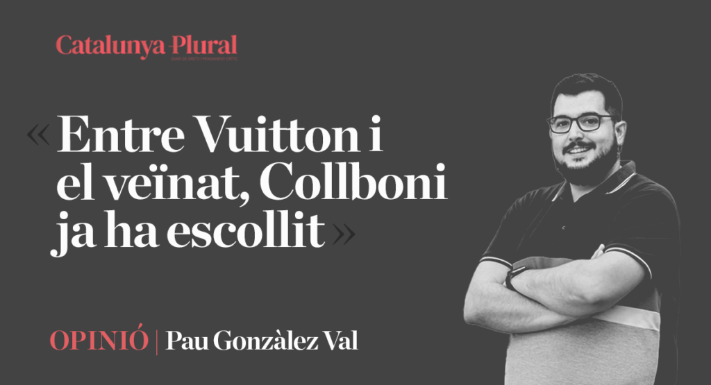 Entre Vuitton i el veïnat, Collboni ja ha escollit