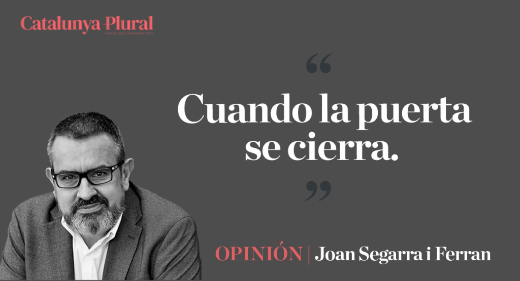 Cuando la puerta se cierra.