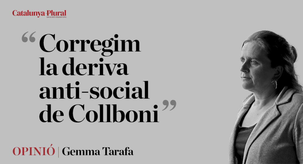 Corregim la deriva anti-social de Collboni