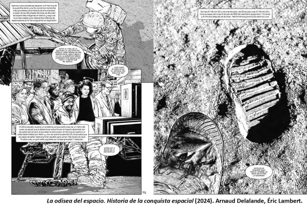 La història de l’exploració espacial al còmic