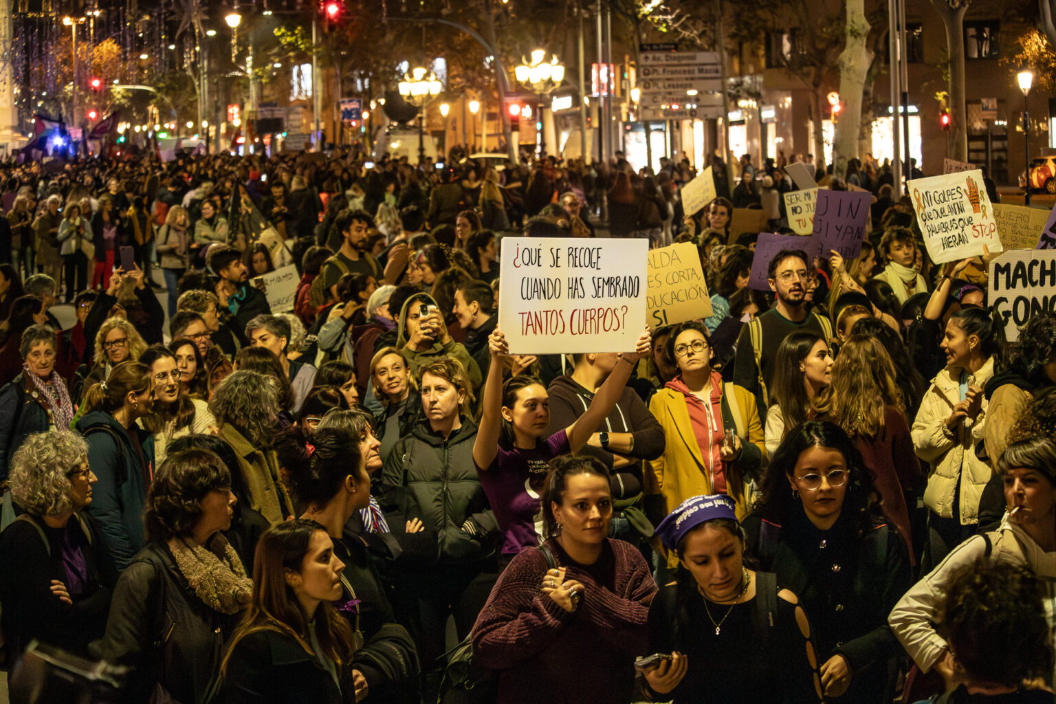 25-N: “Que la vergonya i la por canviïn de bàndol i siguin pels agressors”