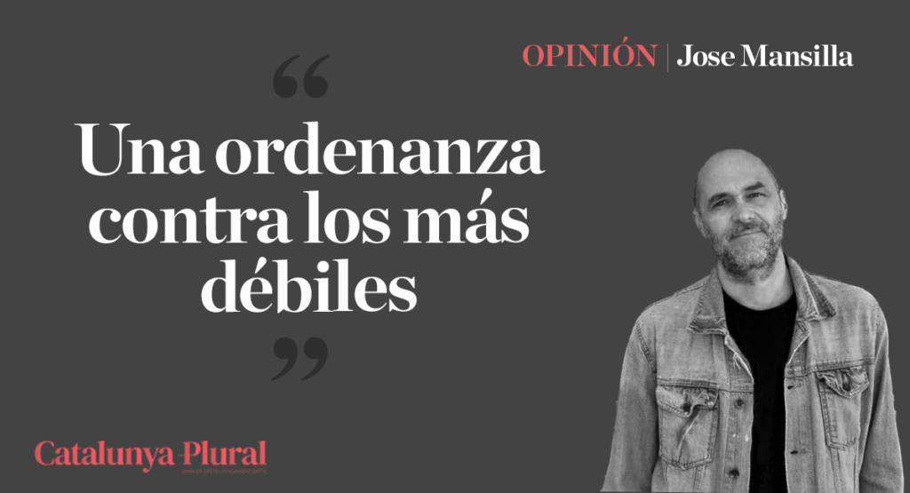 Una ordenanza contra los más débiles