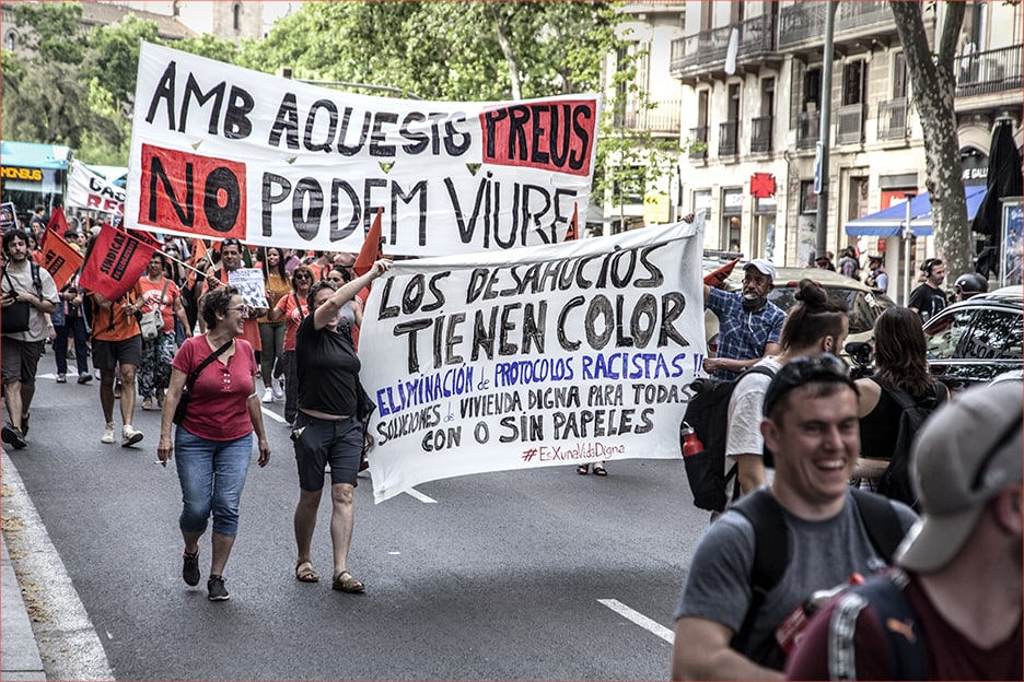 ‘Sindicat de Llogaters’ se prepara para una manifestación “que será multitudinaria” y amenaza con una huelga de alquileres