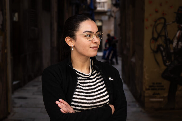 La sociòloga Yousra El Gdari El Mejdoubi | Pol Rius migracio