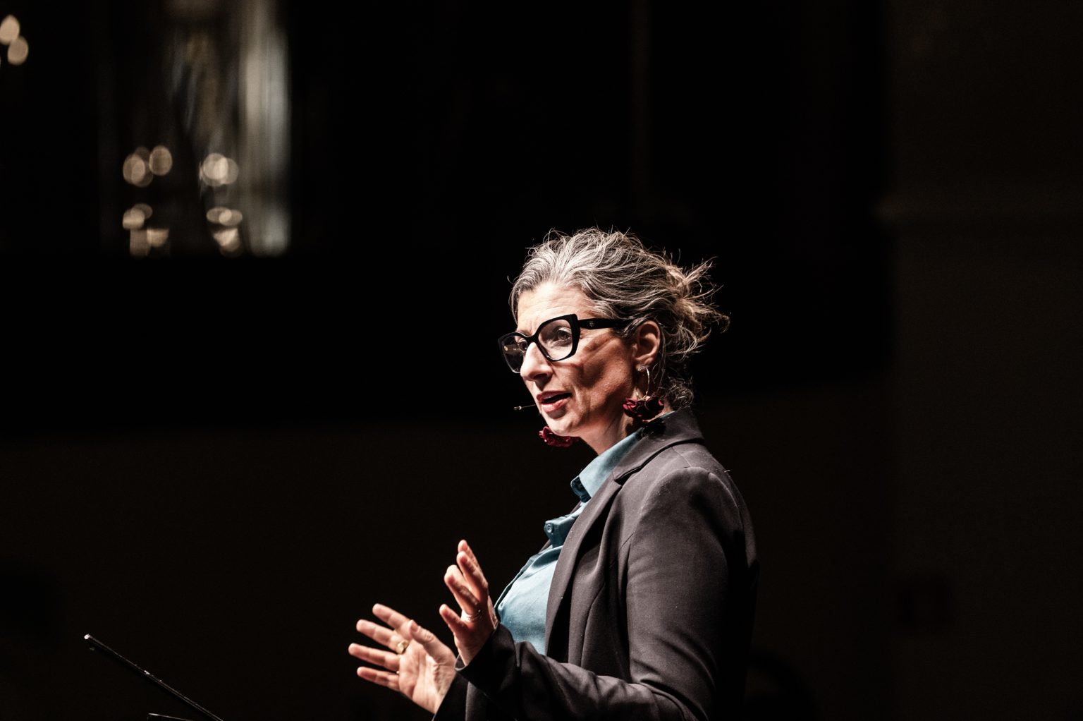 Francesca Albanese. Foto cedida: MONA VAN DEN BERG.