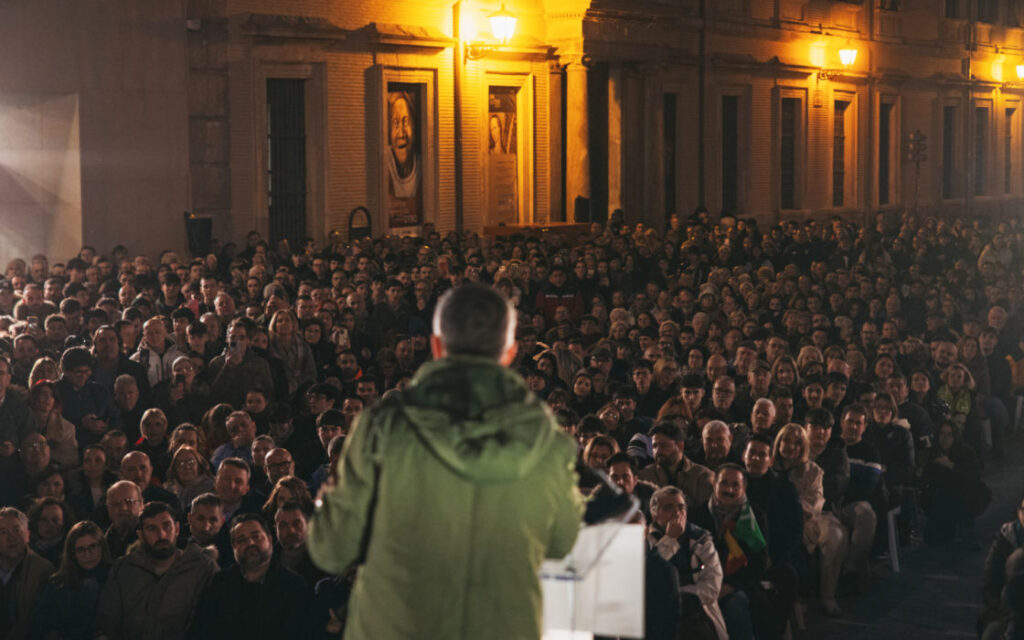 Mitin de Vox en Zaragoza. DOMINIO PÚBLICO