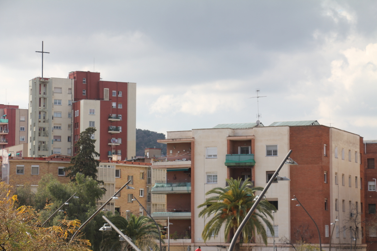 Vista del Congrés desde el Canòdrom